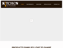 Tablet Screenshot of kitchen2kitchen.com.au